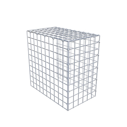 Gabião Tipo 4 50 cm x 50 cm x 30 cm (C x A x P), malhagem 5 cm x 5 cm, anel C