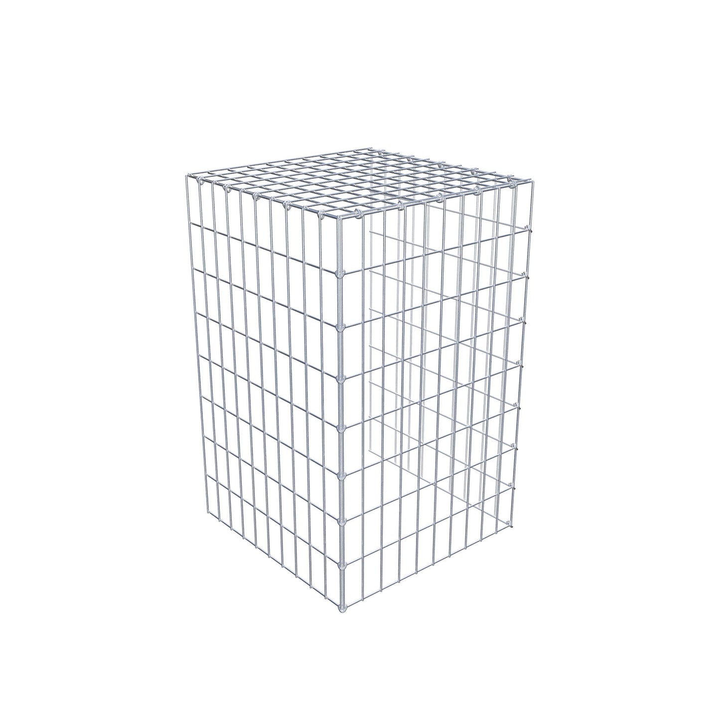 Toegevoegde pool type 4 80 cm x 50 cm x 50 cm (L x H x D), maaswijdte 5 cm x 10 cm, C-ring