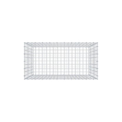 Schanskorf 100 cm x 100 cm x 50 cm (L x H x D), maaswijdte 5 cm x 10 cm, C-ring