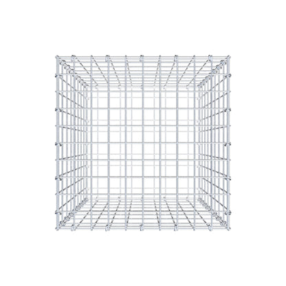 Gabion 80 cm x 50 cm x 50 cm (L x H x D), maskstorlek 5 cm x 10 cm, C-ring