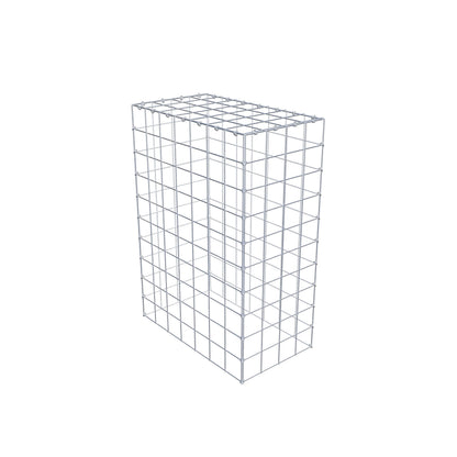 Gabião Tipo 3 100 cm x 70 cm x 40 cm (C x A x P), malhagem 10 cm x 10 cm, anel C