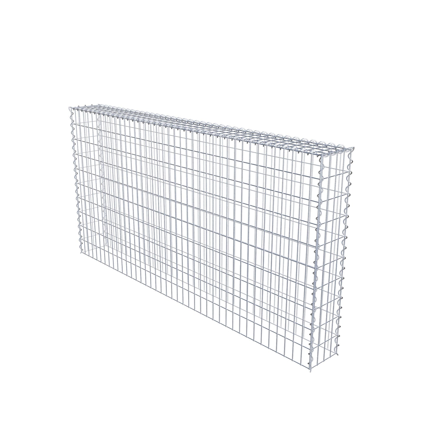 Add-on schanskorf type 3 200 cm x 100 cm x 20 cm (L x H x D), maaswijdte 5 cm x 10 cm, spiraalvormig