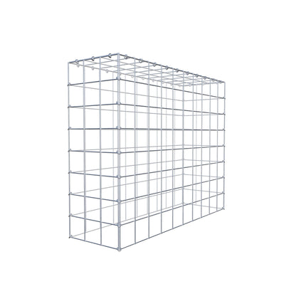 Anbaugabione Typ 3 100 cm x 80 cm x 30 cm (L x H x T), Maschenweite 10 cm x 10 cm, C-Ring