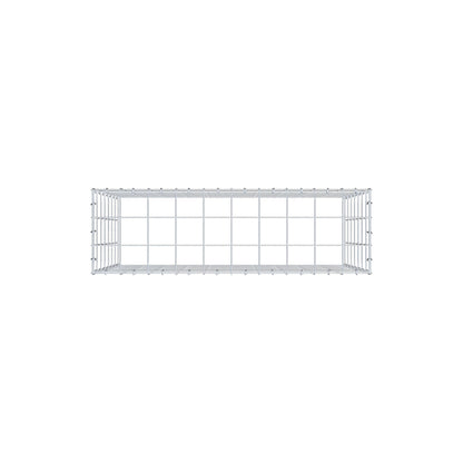 Type 3 oplegkorf 100 cm x 70 cm x 30 cm (L x H x D), maaswijdte 10 cm x 10 cm, C-ring