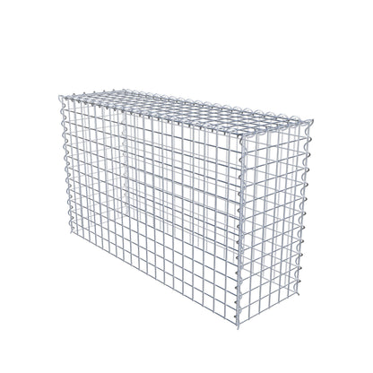 Gabbione aggiuntivo tipo 3 100 cm x 60 cm x 30 cm (L x A x P), dimensione maglia 5 cm x 5 cm, a spirale