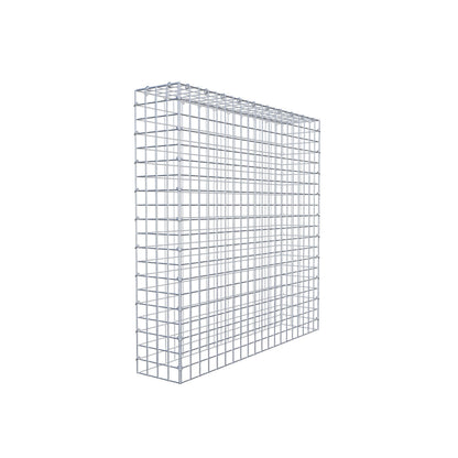 Gavión adicional tipo 3 100 cm x 100 cm x 20 cm (L x A x P), malla 5 cm x 5 cm, anillo en C