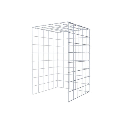 Toegevoegde pool type 4 80 cm x 50 cm x 50 cm (L x H x D), maaswijdte 10 cm x 10 cm, C-ring