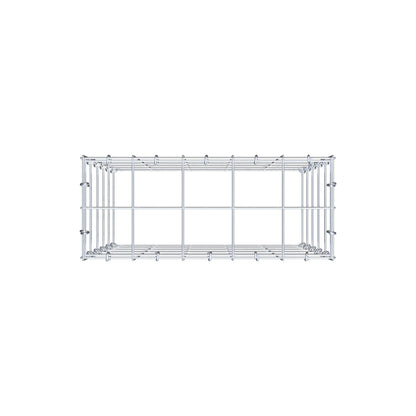 Gabião Tipo 3 50 cm x 50 cm x 20 cm (C x A x P), malhagem 10 cm x 10 cm, anel C