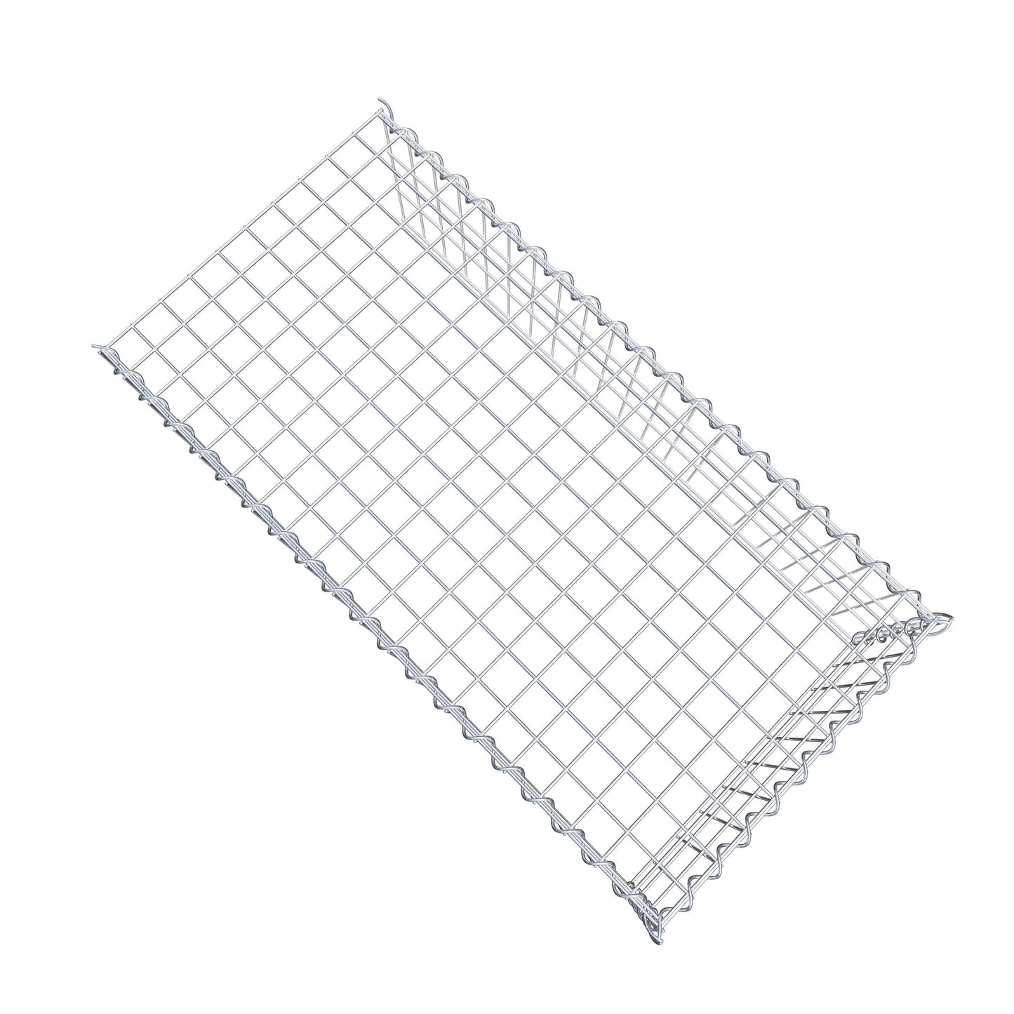 Add-on schanskorf type 4 100 cm x 30 cm x 50 cm (L x H x D), maaswijdte 5 cm x 10 cm, spiraalvormig