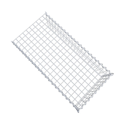 Add-on schanskorf type 4 100 cm x 30 cm x 50 cm (L x H x D), maaswijdte 5 cm x 10 cm, spiraalvormig
