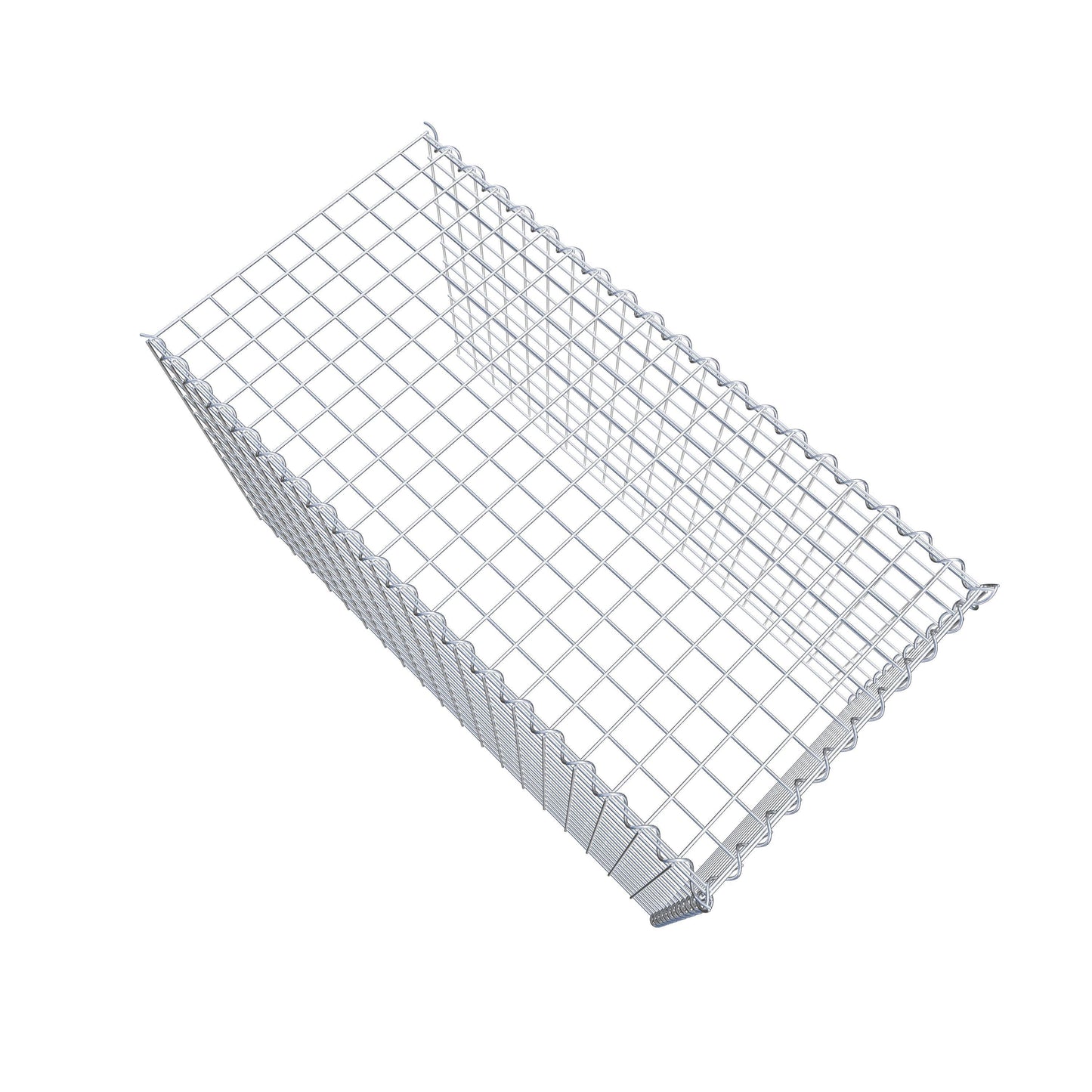Gavión complementario tipo 4 100 cm x 60 cm x 50 cm (L x A x P), malla 5 cm x 5 cm, espiral