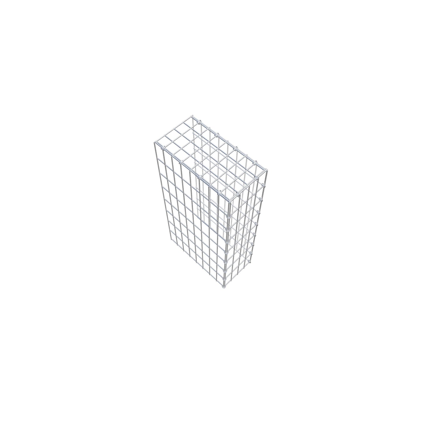 Toegevoegde pool type 4 80 cm x 40 cm x 20 cm (L x H x D), maaswijdte 5 cm x 10 cm, C-ring