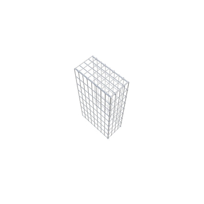 Toegevoegde pool type 4 80 cm x 40 cm x 20 cm (L x H x D), maaswijdte 5 cm x 10 cm, C-ring