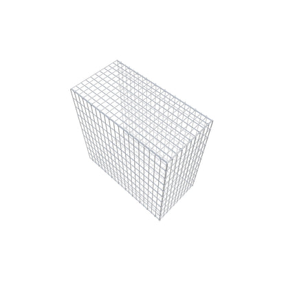 Extra gabion typ 2 100 cm x 100 cm x 50 cm, maskstorlek 5 cm x 10 cm, C-ring