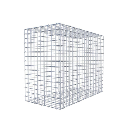 Gabione 100 cm x 80 cm x 50 cm (L x H x T), Maschenweite 5 cm x 5 cm, C-Ring