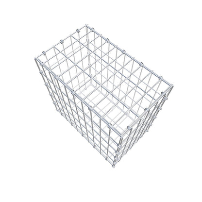 Schanskorf 50 cm x 50 cm x 30 cm (L x H x D), maaswijdte 5 x 10 cm, spiraalring