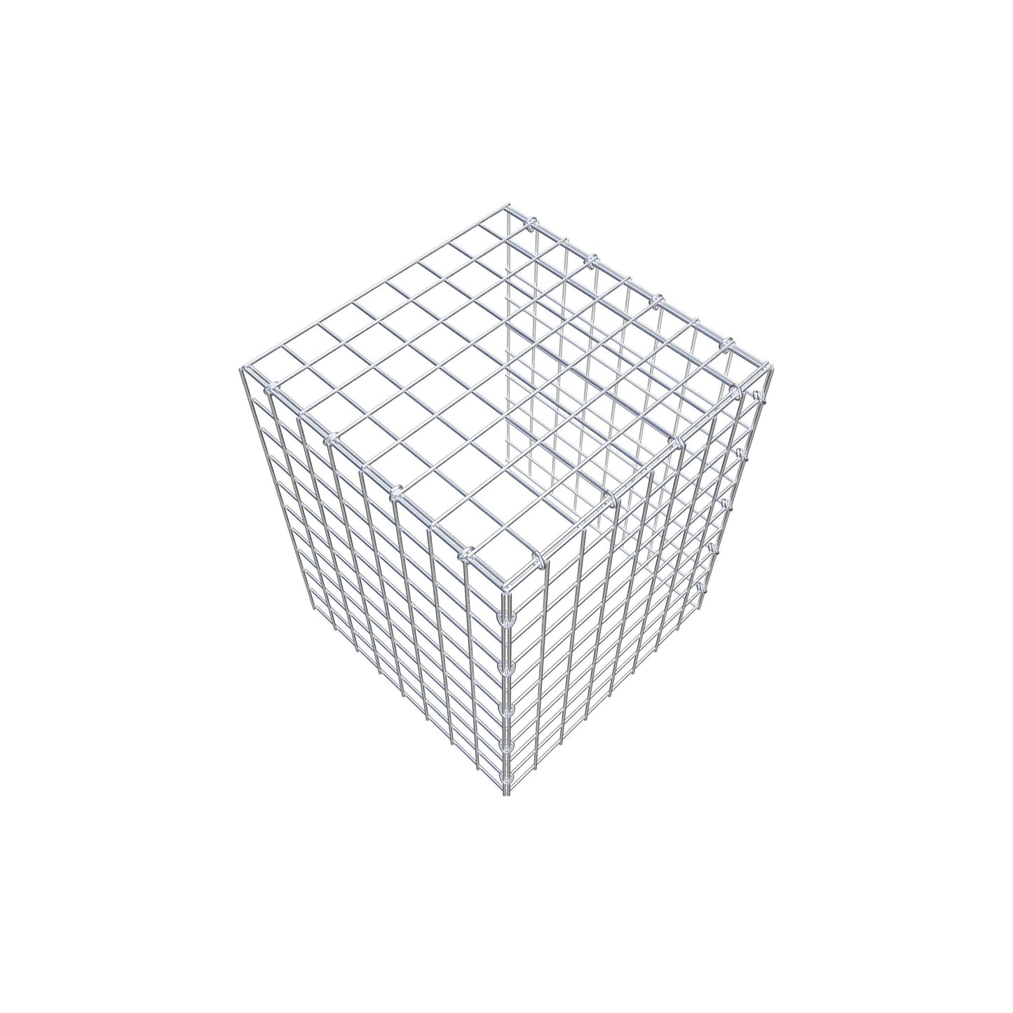 Toegevoegde pool type 4 50 cm x 40 cm x 40 cm (L x H x D), maaswijdte 5 cm x 5 cm, C-ring