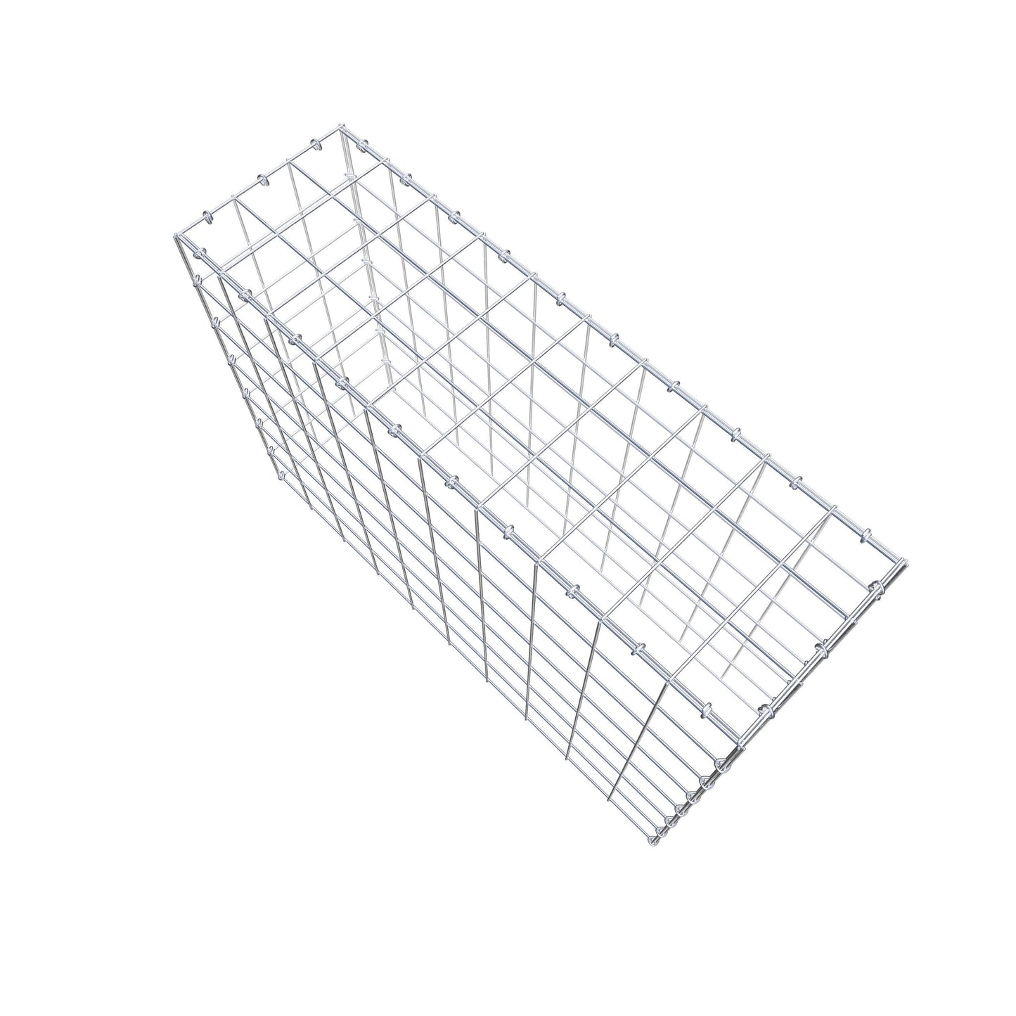 Type 3 oplegkorf 100 cm x 70 cm x 30 cm (L x H x D), maaswijdte 10 cm x 10 cm, C-ring