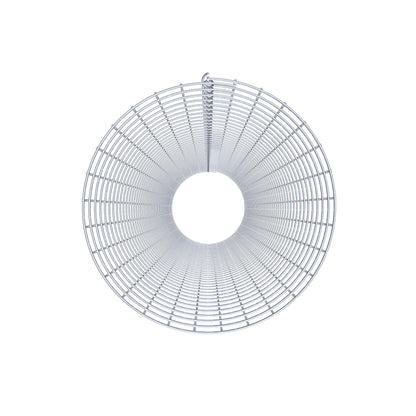 Schanskorfzuil rond 47 cm diameter, 230 cm hoogte, maaswijdte 5 cm x 5 cm