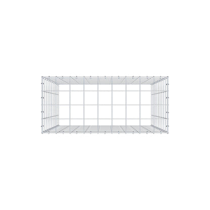 Gabião Tipo 3 100 cm x 90 cm x 40 cm (C x A x P), malhagem 10 cm x 10 cm, anel C