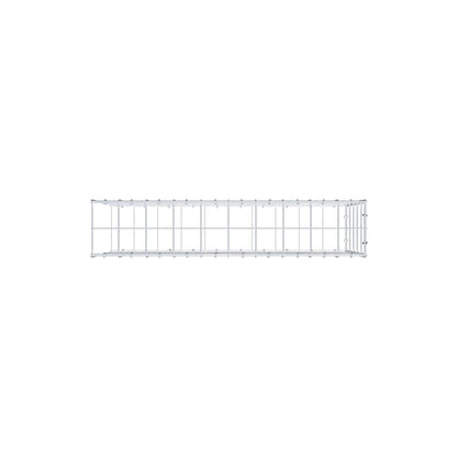 Gabião Tipo 2 100 cm x 50 cm x 20 cm (C x A x P), malhagem 10 cm x 10 cm, anel C