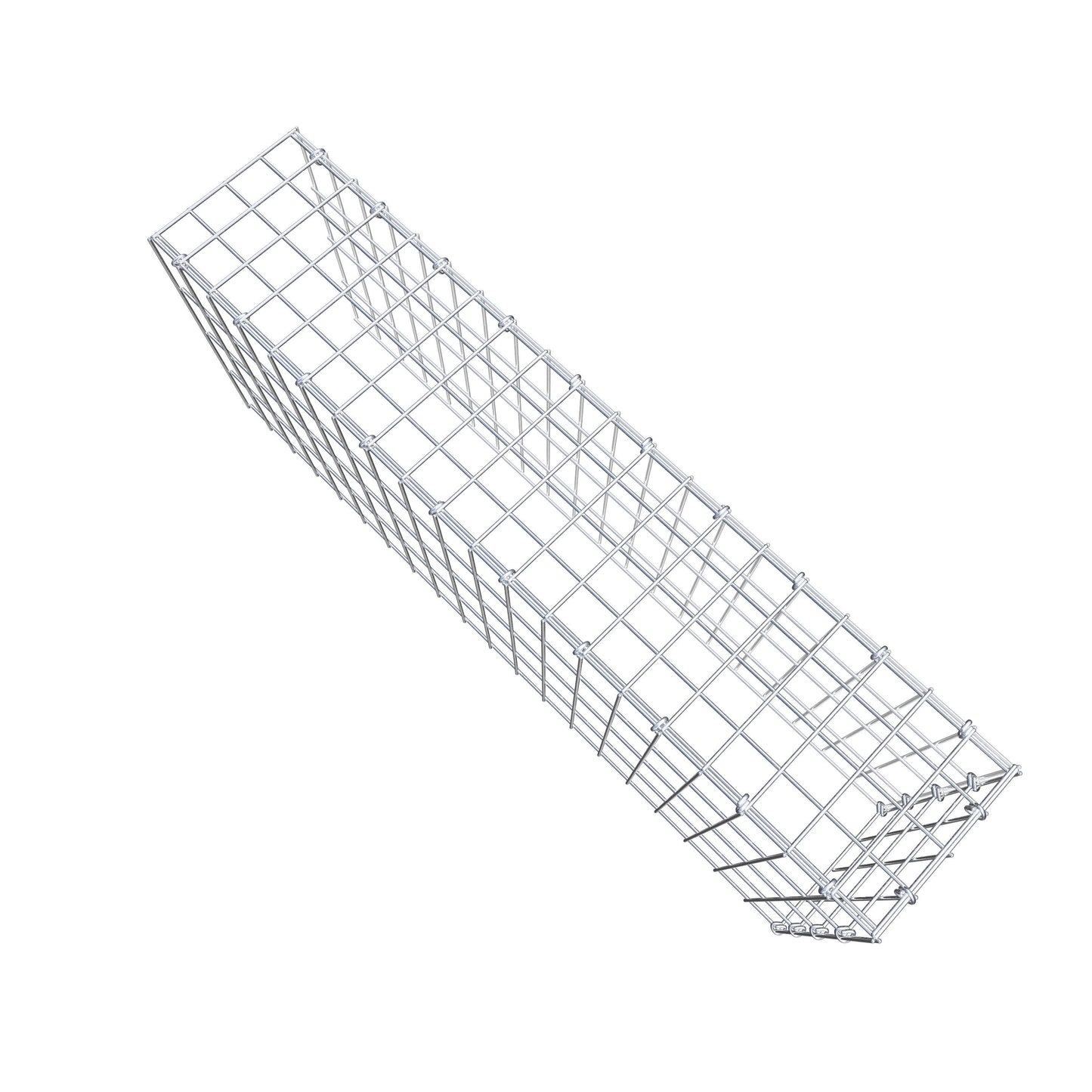 Fourche rapportée type 4 100 cm x 40 cm x 20 cm (L x H x P), mailles 5 cm x 10 cm, anneau C