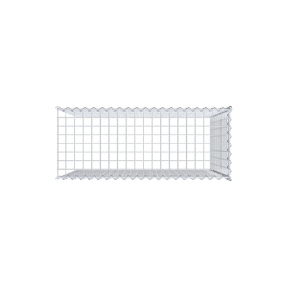 Anbaugabione Typ 4 100 cm x 90 cm x 40 cm (L x H x T), Maschenweite 5 cm x 5 cm, Spirale
