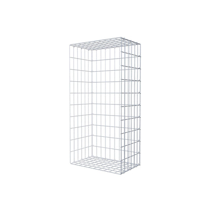 Anbaugabione Typ 2 100 cm x 30 cm x 50 cm, Maschenweite 5 cm x 10 cm, C-Ring