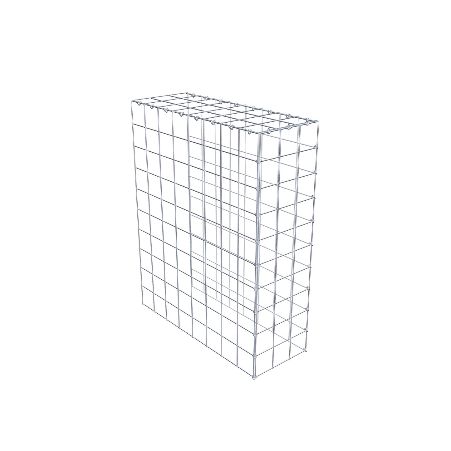 Add-on schanskorf type 4 100 cm x 80 cm x 30 cm (L x H x D), maaswijdte 10 cm x 10 cm, C-ring