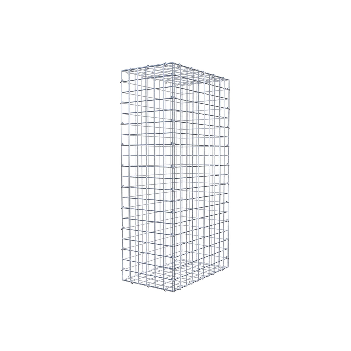 Gabion 100 cm x 50 cm x 30 cm (L x H x D), mesh size 5 cm x 5 cm, C-ring