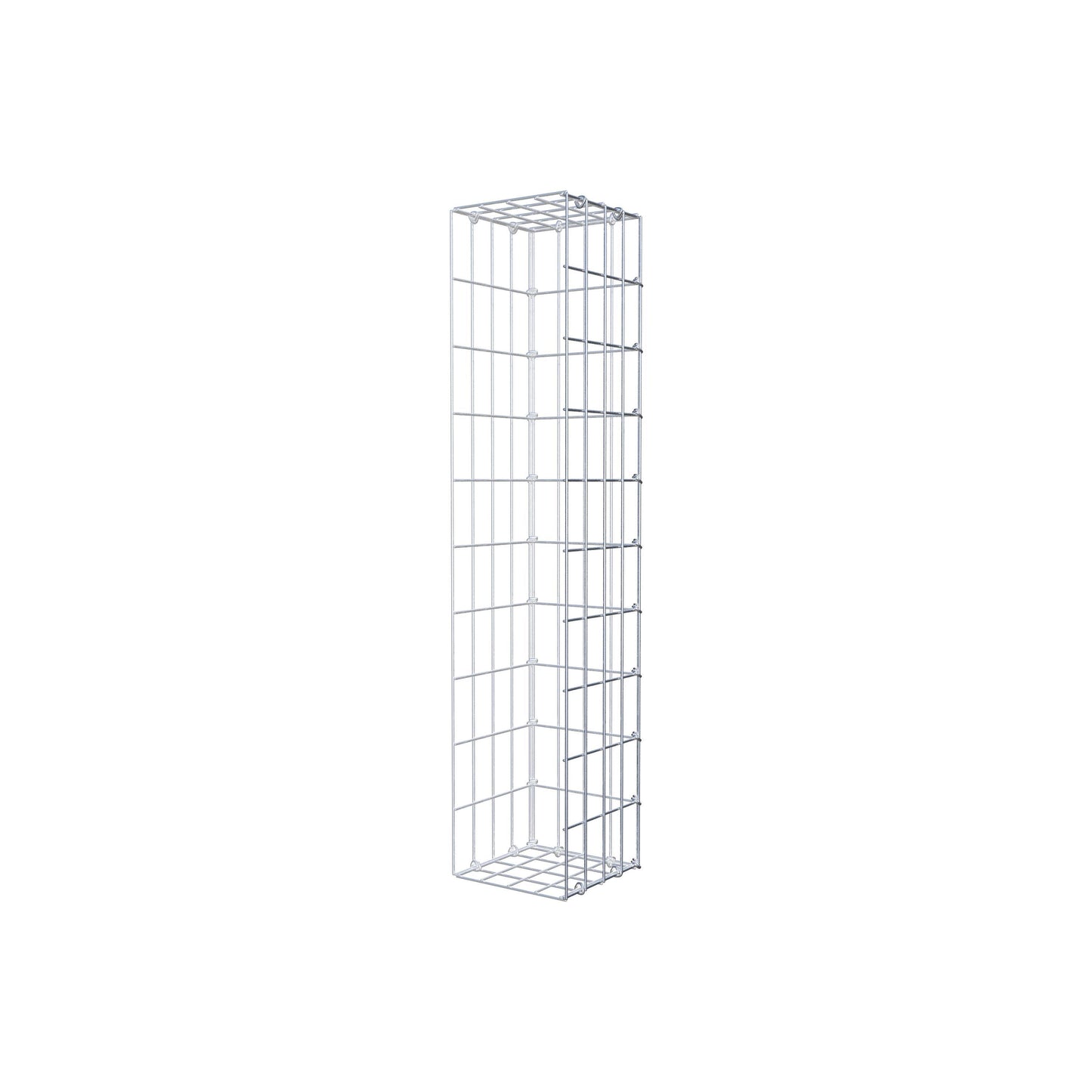 Gabião tipo 2 100 cm x 20 cm x 20 cm, malhagem 5 cm x 10 cm, anel C