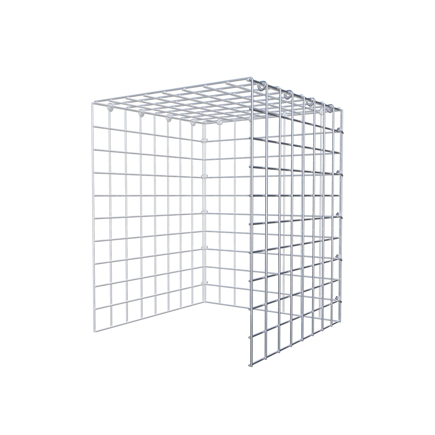 Toegevoegde pool type 4 50 cm x 40 cm x 40 cm (L x H x D), maaswijdte 5 cm x 5 cm, C-ring