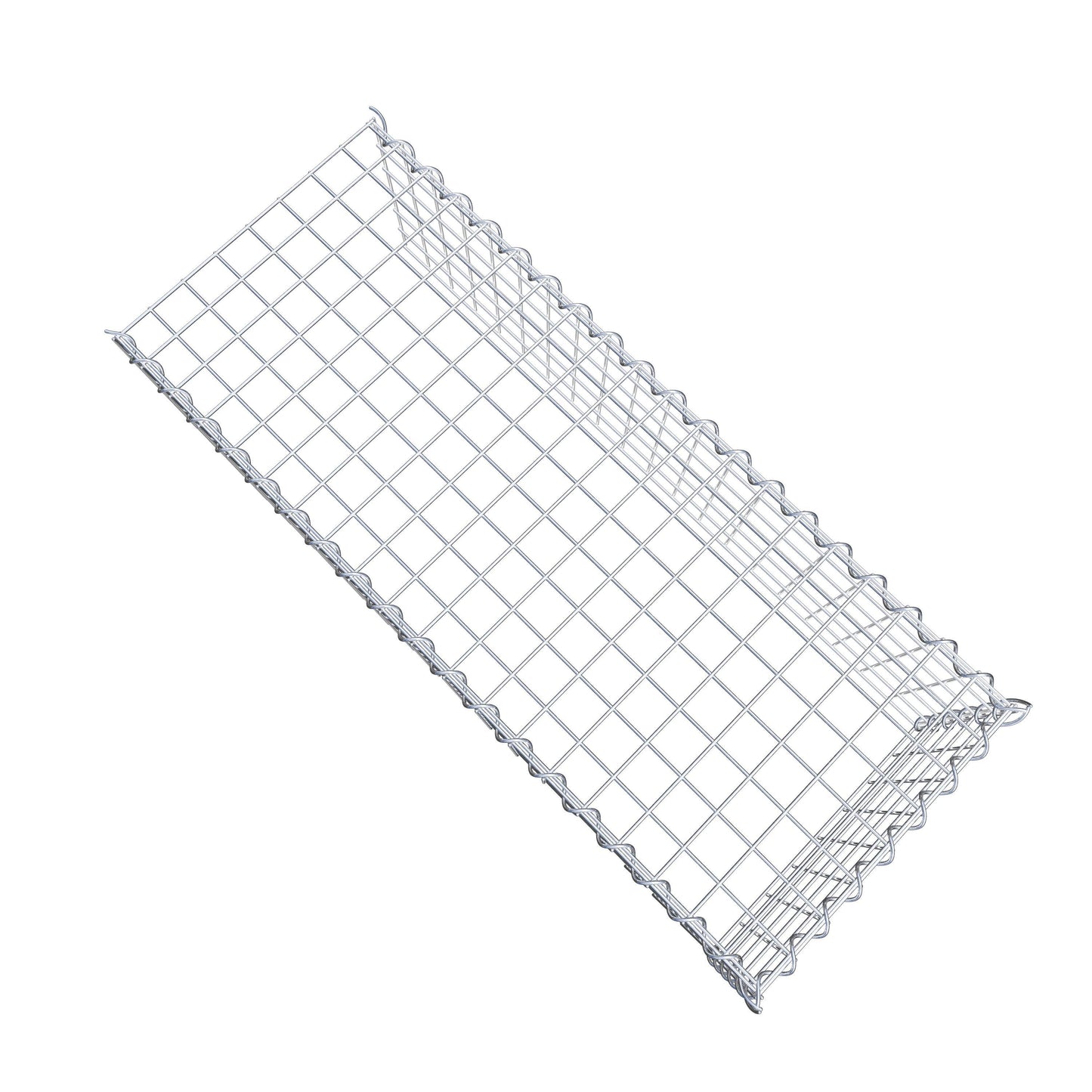 Gavión complementario tipo 4 100 cm x 30 cm x 40 cm (L x A x P), malla 5 cm x 5 cm, espiral