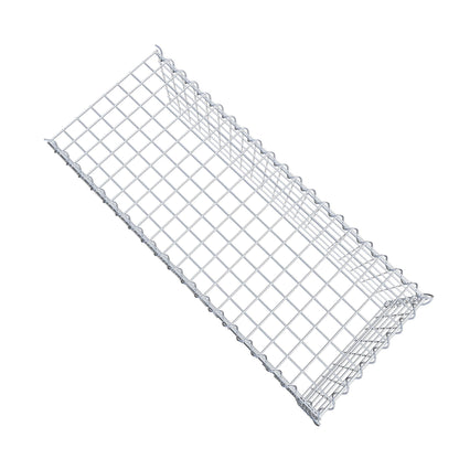 Gavión complementario tipo 4 100 cm x 30 cm x 40 cm (L x A x P), malla 5 cm x 5 cm, espiral