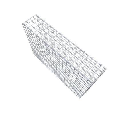 Anbaugabione Typ 2 100 cm x 70 cm x 20 cm (L x H x T), Maschenweite 5 cm x 5 cm, C-Ring