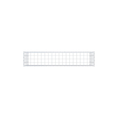 Opzetpaal type 3 200 cm x 100 cm x 40 cm (L x H x D), maaswijdte 10 cm x 10 cm, C-ring