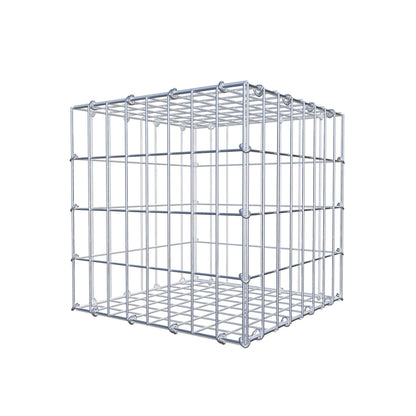 Schanskorf 40 cm x 40 cm x 40 cm (L x H x D), maaswijdte 5 cm x 10 cm, C-ring