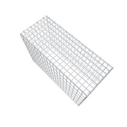 Anbaugabione Typ 3 100 cm x 70 cm x 40 cm (L x H x T), Maschenweite 5 cm x 10 cm, C-Ring