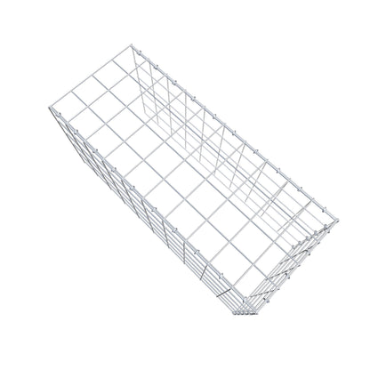 Gavión complementario de tipo 4 100 cm x 50 cm x 40 cm (L x A x P), malla 10 cm x 10 cm, anillo en C