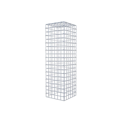 Gabbione aggiuntivo di tipo 3 100 cm x 30 cm x 30 cm (L x A x P), maglia 5 cm x 5 cm, anello a C
