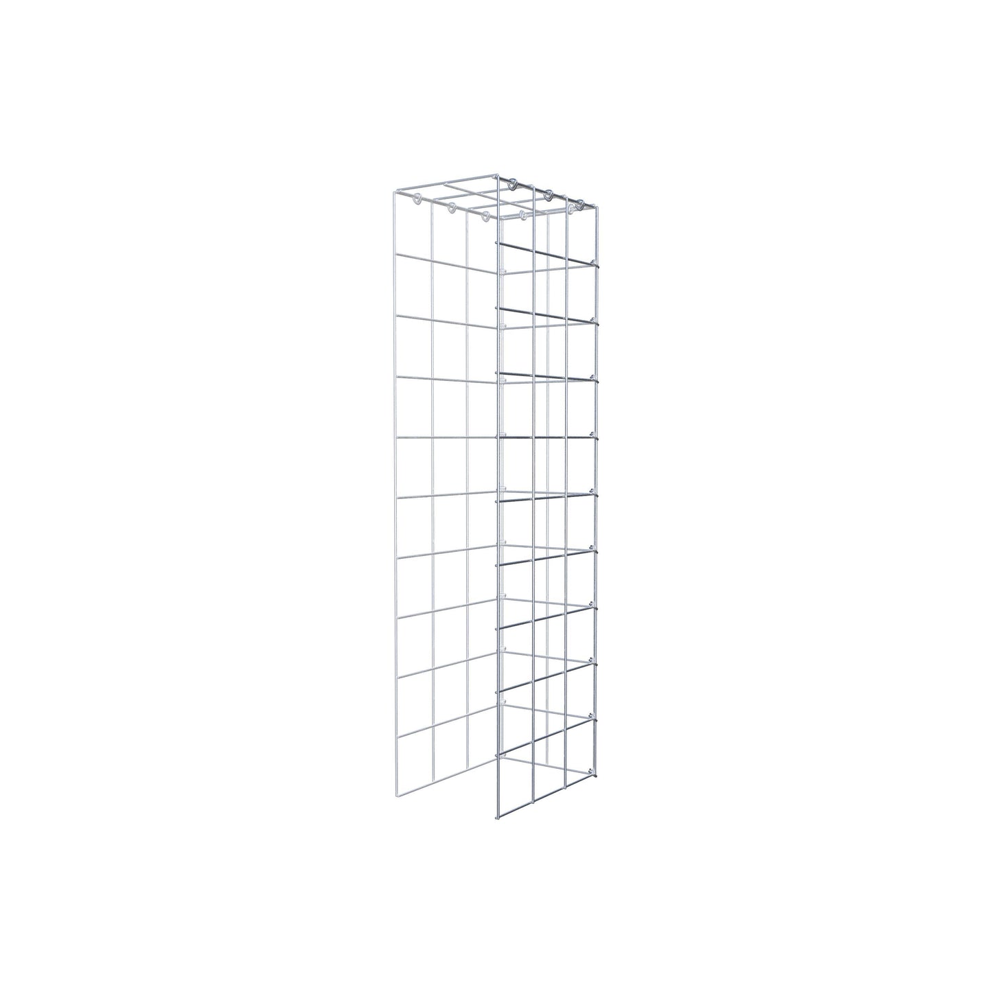 Add-on schanskorf type 4 100 cm x 30 cm x 20 cm (L x H x D), maaswijdte 10 cm x 10 cm, C-ring