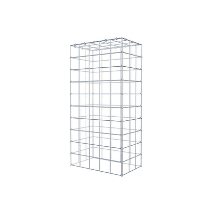 Fourche rapportée type 3 100 cm x 30 cm x 50 cm (L x H x P), mailles 10 cm x 10 cm, anneau C