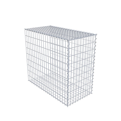 Gavión complementario tipo 2 100 cm x 90 cm x 50 cm (L x A x P), malla 5 cm x 10 cm, espiral