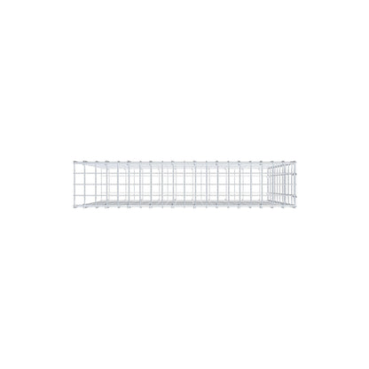 Gabião tipo 2 100 cm x 100 cm x 20 cm, malhagem 5 cm x 10 cm, anel C