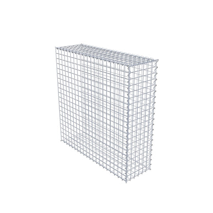 Gabbione aggiuntivo tipo 2 100 cm x 100 cm x 30 cm (L x H x P), dimensione maglia 5 cm x 5 cm, a spirale