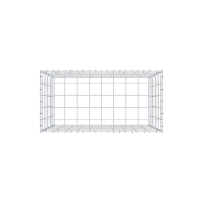 Gabião Tipo 3 100 cm x 90 cm x 50 cm (C x A x P), malhagem 10 cm x 10 cm, anel C
