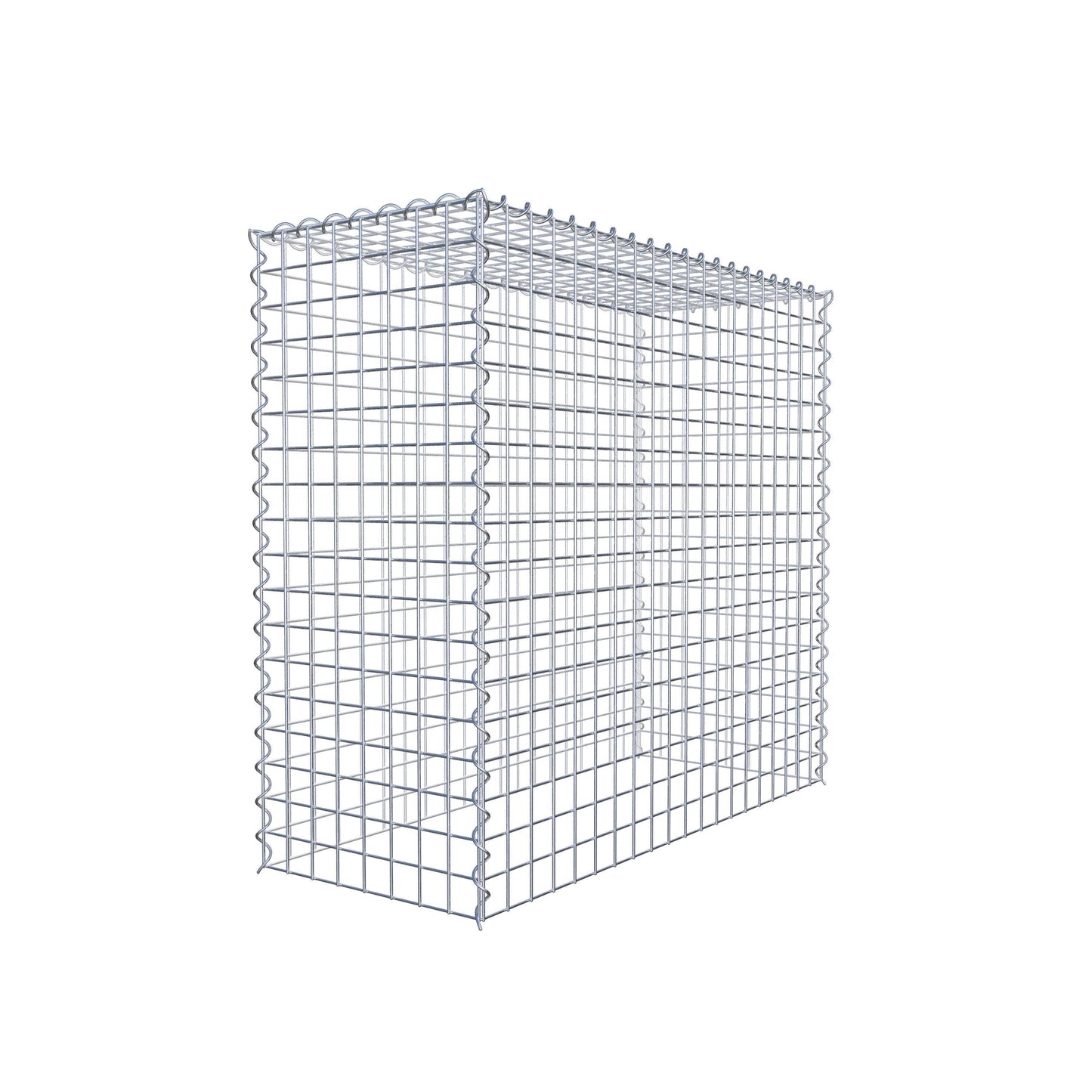 Add-on schanskorf type 3 100 cm x 90 cm x 40 cm (L x H x D), maaswijdte 5 cm x 5 cm, spiraalvormig