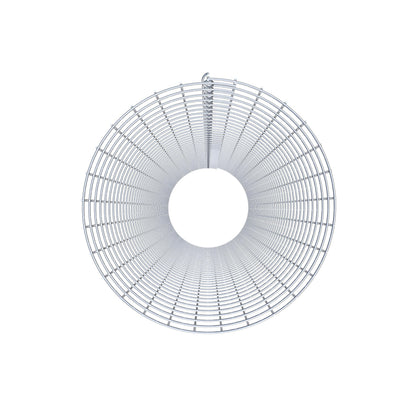 Schanskorfzuil rond 47 cm diameter, 200 cm hoogte, maaswijdte 5 cm x 5 cm