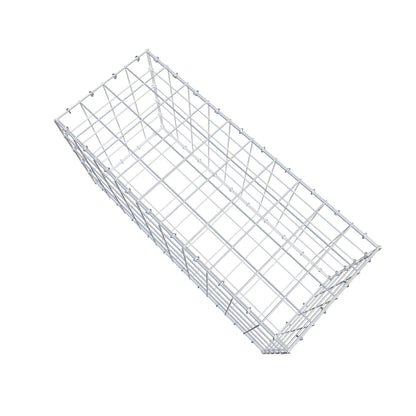 Gabione 100 cm x 50 cm x 40 cm (L x H x T), Maschenweite 10 cm x 10 cm, C-Ring
