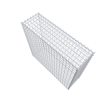 Gabion 100 cm x 90 cm x 30 cm (L x H x P), mailles 5 cm x 5 cm, spirale